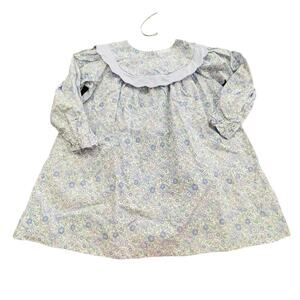 Stitchy Fish Girls 24 Month Floral Lightweight Dress Purple Flowers New